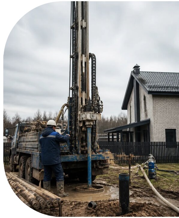 Бурение скважин на воду под ключ в Орле от 121488 р. | АПаруса-Орл